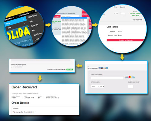How to book Schoolies